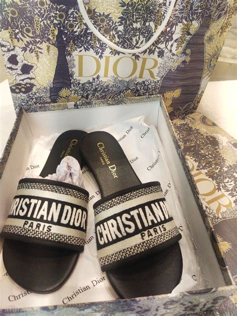 christan dior slipper|christian dior slippers for women.